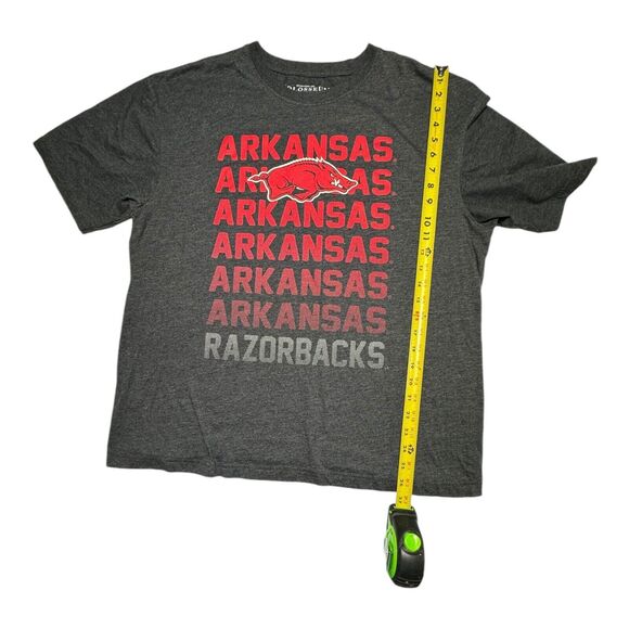 Arkansas Razorbacks Hogs Colosseum Athletics Dark Gray‎ Red Adult XL - Picture 7 of 7
